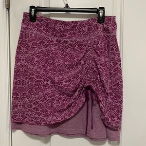 Athleta Skirt Purple Color Way Womens Size M